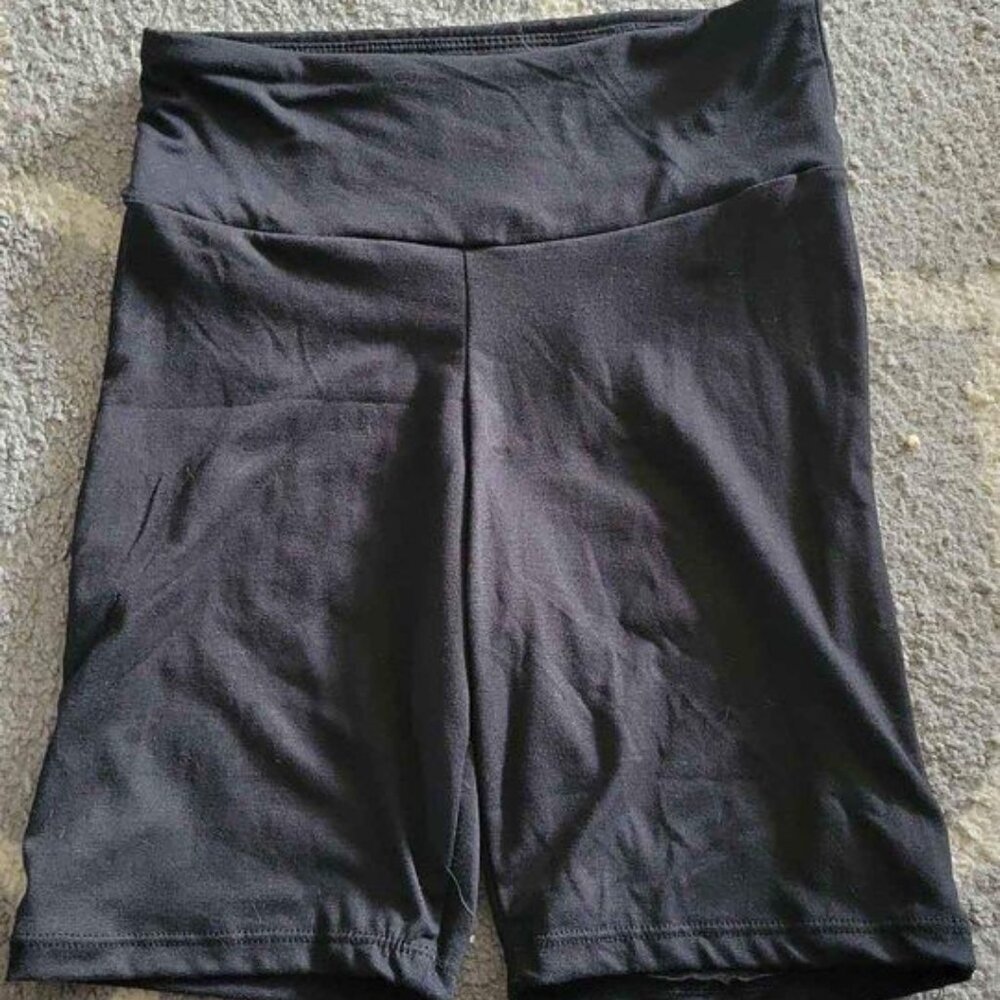 Womens size small Black Bike Shorts